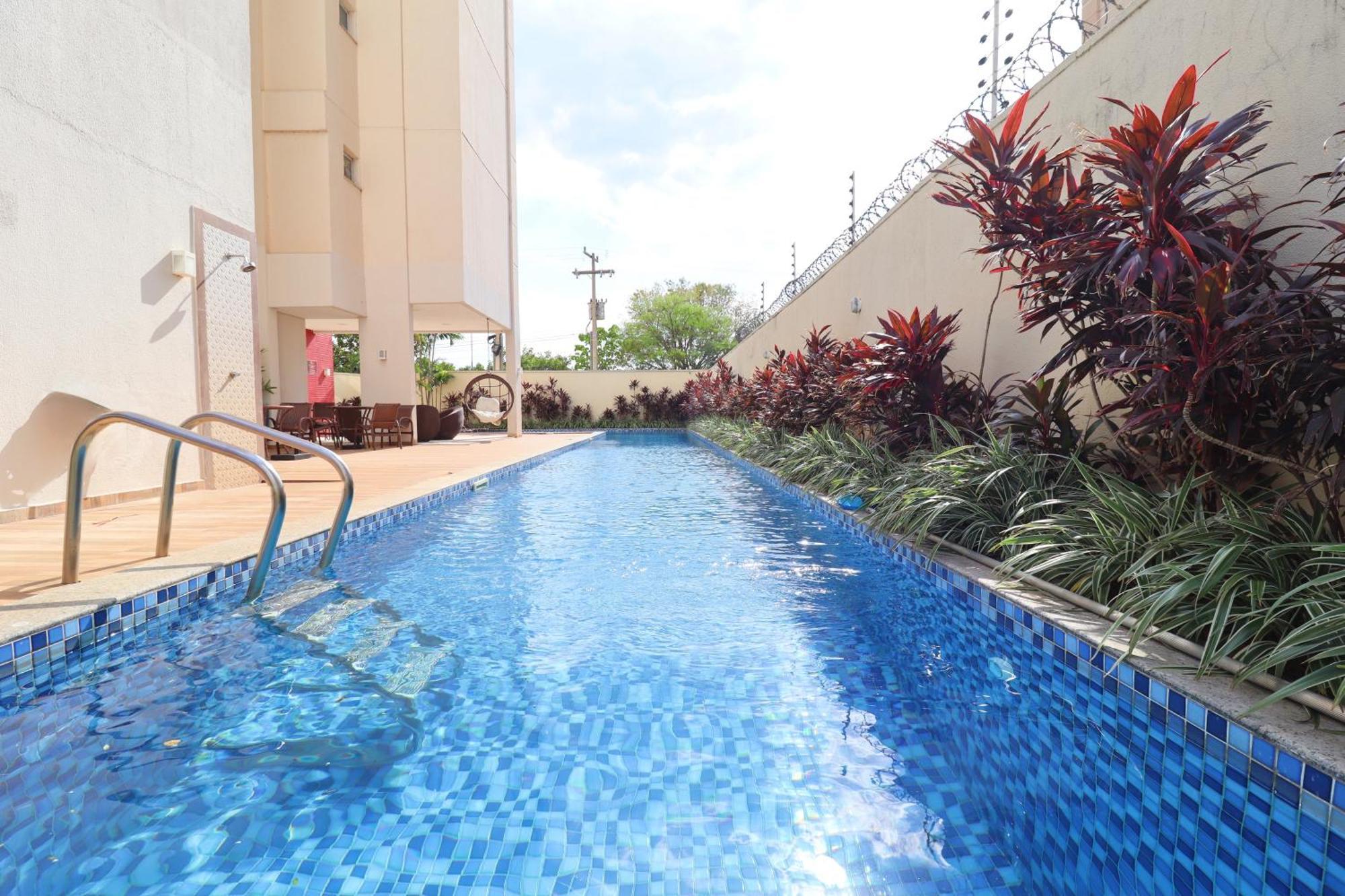 Palmas Experience - Apartamento Vista Lago, Proximo Ao Shopping Bagian luar foto